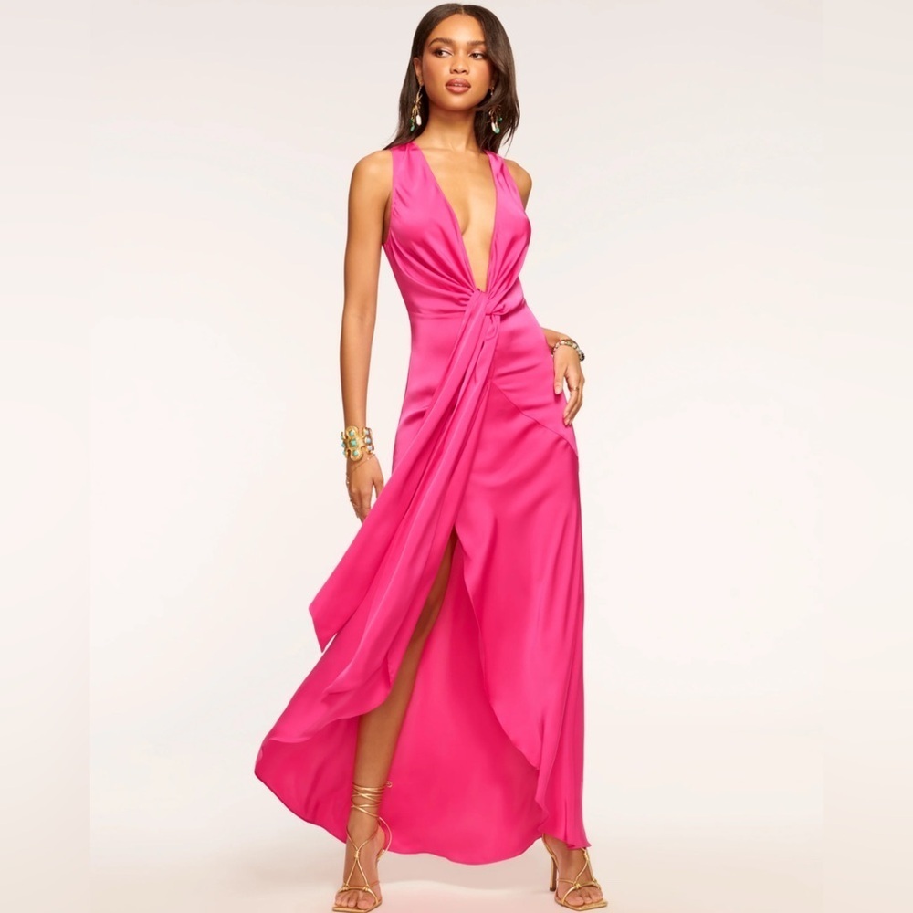 NWT Ramy Brook Ashlyne Gown Pink 2